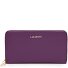  Bologna Leather Wallet Leather 19 cm Variant purple