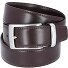  Business belt leather Variant ebony | 105 cm