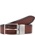  Belt Leather Variant haselnuss-schwarz | 90 cm
