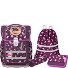  Ergo Compacto School bag set 5-piece Variant Ruby