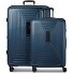  Essentials 14 4 wheels Suitcase set 2-piece Expandable Variant dark blue metallic