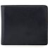 Wallet RFID leather 12 cm Variant black/blue Wallet RFID leather 12 cm Variant black/blue