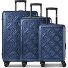  Florence 4 wheels Suitcase set 3-piece Expandable Variant navy