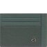  Black Square Credit card case Leather 11 cm Variant green
