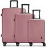  Essentials 09 3-SET 4 wheels Suitcase set 3-piece Variant rose