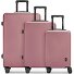  Essentials 09 3-SET 4 wheels Suitcase set 3-piece Variant rose