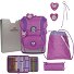  ErgoFlex Tiny School bag set 6-piece Variant Purple Unicorn
