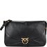  Love Satchel Big Shoulder bag Genuine Leather 36 cm Variant nero