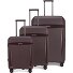  Zeleste 4 wheels Suitcase set 3-piece Variant decadentwine