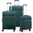 Jazz 4.0 4 wheels Suitcase set 3-piece Variant smaragd Jazz 4.0 4 wheels Suitcase set 3-piece Variant smaragd