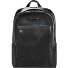 Blue Square backpack leather 39 cm laptop compartment Variant black Blue Square backpack leather 39 cm laptop compartment Variant black