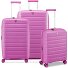 B-Flying Move 4 wheels Suitcase set 3-piece with expansion pleat Variant pink  B-Flying Move 4 wheels Suitcase set 3-piece with expansion pleat Variant pink