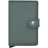  Miniwallet Credit card case RFID protection Leather 6.5 cm Variant green black