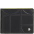  Up! Wallet RFID protection Leather 11 cm Variant black-bright yellow