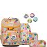  cubo School bag set 5-piece Variant Flower PowBär