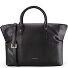  Bologna Leather Shopper Bag Genuine Leather 36 cm Variant black