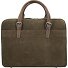 Nubuck Briefcase Leather 41 cm Laptop compartment Variant green Nubuck Briefcase Leather 41 cm Laptop compartment Variant green