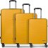  Dallas 3.0 4-wheel suitcase set 3-piece with expansion fold Variant yellow