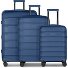 South Dakota 4 wheels Suitcase set 3-piece with expansion pleat Variant navy blue South Dakota 4 wheels Suitcase set 3-piece with expansion pleat Variant navy blue