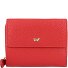  Asti Wallet RFID protection Genuine Leather 12 cm Variant rot