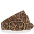  Belt Leather Variant taupe-dark brown | 105 cm