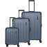  Dynamiic 4 wheels Suitcase set 3-piece Expandable Variant denimblue