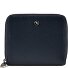  Downtown Wallet RFID protection Genuine Leather 10 cm Variant navy
