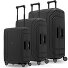 Essentials 15 4-wheel suitcase set 3-piece with three-point closure Variant deep black Essentials 15 4-wheel suitcase set 3-piece with three-point closure Variant deep black