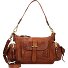  Elda Shoulder Bag Leather 23 cm Variant cognac