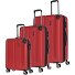 City 4 roll suitcase set 3pcs. Variant rot City 4 roll suitcase set 3pcs. Variant rot