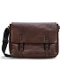  Memphis Briefcases Messenger Leather 38 cm Laptop compartment Variant dark brown