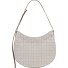  Hispani Shoulder Bag Genuine Leather 32 cm Variant pearl grey