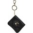  C-Me Leather Bag Tag, 8.5 cm Variant noir