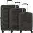  Travel Line 4500 4 wheels Suitcase set 3-piece with expansion pleat Variant black