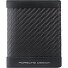 Carbon credit card case RFID leather 7.5 cm Variant black