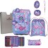  ErgoFlex Superflash Easy School bag set Variant Magic Unicorn