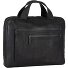  Hague briefcase leather 38 cm laptop compartment Variant schwarz