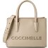 Myrtha Shopper Bag Genuine Leather 27 cm Variant sandshell