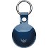  Carrara Keychain Leather 5 cm Variant blau