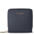  Bologna Leather Medium Zip-Around Wallet Leather 10 cm Variant navy