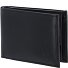  Leather Wallet RFID protection Genuine Leather 11 cm Variant schwarz-freedom anchor