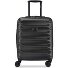  Meteor 4 wheels Cabin suitcase 55 cm Expandable Variant deep black
