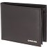  Leather Wallet RFID protection Genuine Leather 12 cm Variant braun-pure 2.0metal square