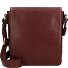  Cambridge shoulder bag leather 23 cm Variant rotbraun