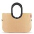  Loopshopper Shopper Bag 40 cm Variant raffia black