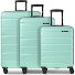  Munich 4.0 4 wheels Suitcase set 3-piece Expandable Variant mint shiny