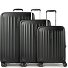  Fyrm 4 wheels Suitcase set 3-piece with expansion pleat Variant graphite
