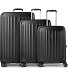 Fyrm 4 wheels Suitcase set 3-piece with expansion pleat Variant graphite