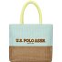 Straw 04 Shoulder Bag 38 cm Variant brown-green Straw 04 Shoulder Bag 38 cm Variant brown-green