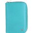  Madrid Wallet RFID protection Genuine Leather 11.5 cm Variant türkis